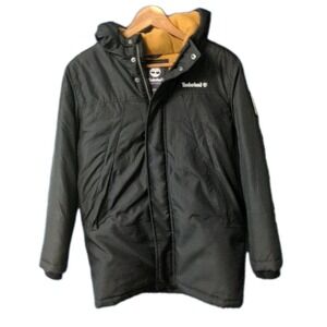 Timberland Thick‎ Jacket Parka 25TFEMOBK-001PC Size 14/16 Large - Black Washable